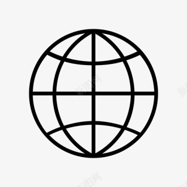 地球学校地球仪图标图标