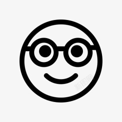 非常不错不错的笑脸表情符号脸图标高清图片