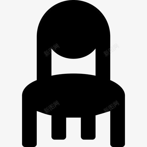 椅子桌椅餐椅图标svg_新图网 https://ixintu.com web和ui图标 家具 座椅 桌椅 椅子 餐椅