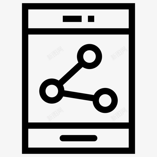 移动共享手机智能手机图标svg_新图网 https://ixintu.com 手机 技术 智能手机 移动共享 网页设计开发