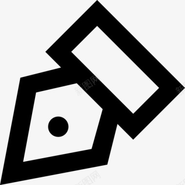 笔尖钢笔书写图标图标