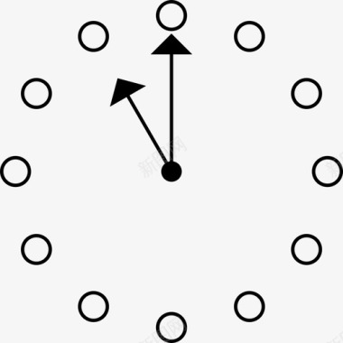 时钟11时间图标图标