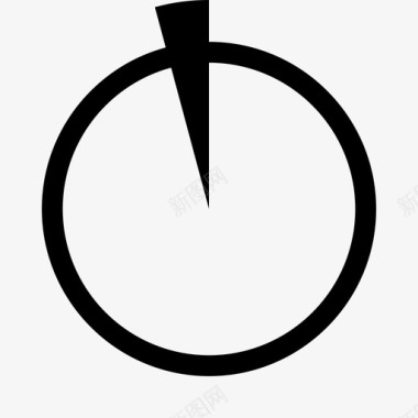 钟十一点半时间图标图标