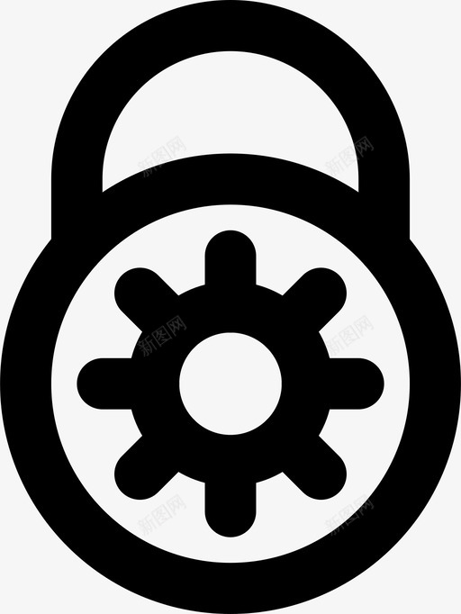 组合锁保护安全图标svg_新图网 https://ixintu.com smashicons安全md大纲 保护 安全 组合锁