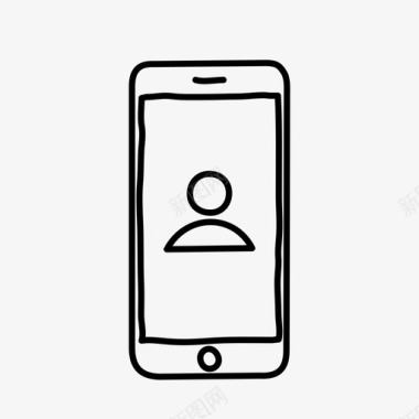 iphone配置文件设备手绘图标图标