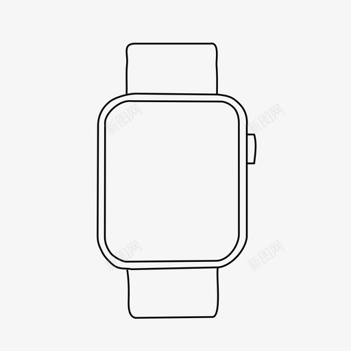 applewatch设备移动图标svg_新图网 https://ixintu.com applewatch 屏幕 移动 设备