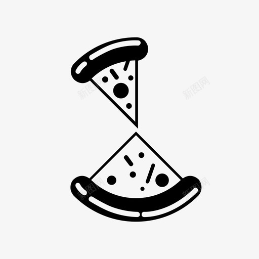 披萨片快餐面包图标svg_新图网 https://ixintu.com 快餐 披萨片 面包 食品饮料