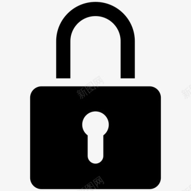 锁密码受保护图标图标