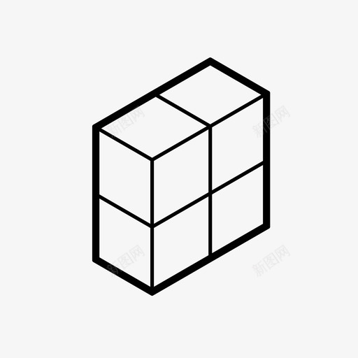 形状方块游戏图标svg_新图网 https://ixintu.com 俄罗斯方块 形状 方块 游戏