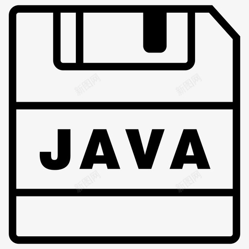 保存java文件java扩展名图标svg_新图网 https://ixintu.com java扩展名 保存java 保存图标 文件