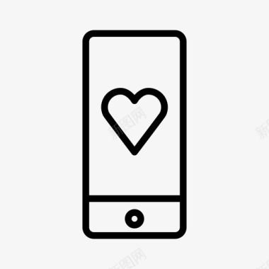 iphone心设备爱图标图标
