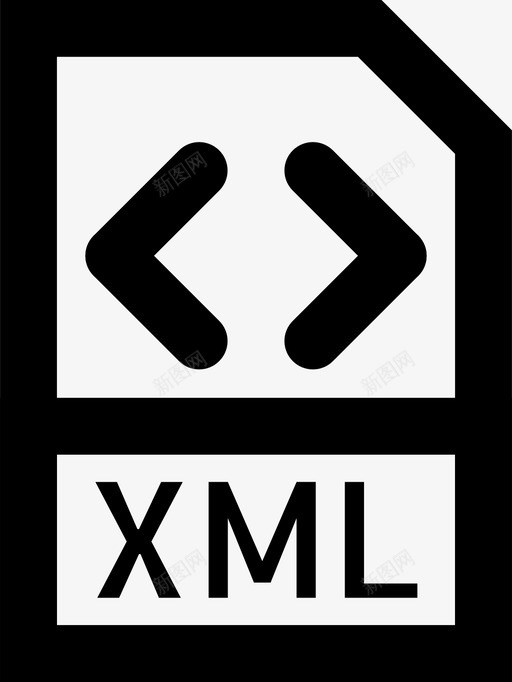 xml文件文档扩展名图标svg_新图网 https://ixintu.com smashicons文件类型md大纲 xml文件 扩展名 文档 格式