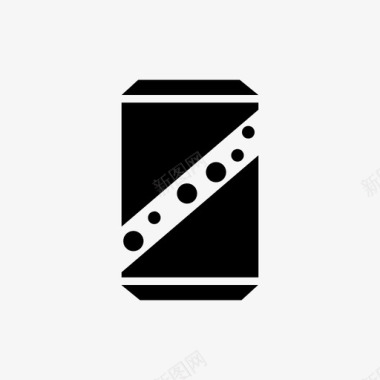 汽水罐铝饮料图标图标