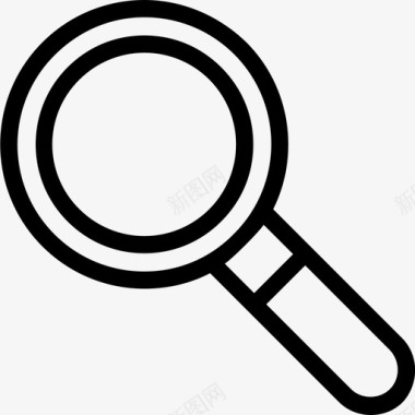 放大镜搜索工具搜索引擎优化和营销图标图标