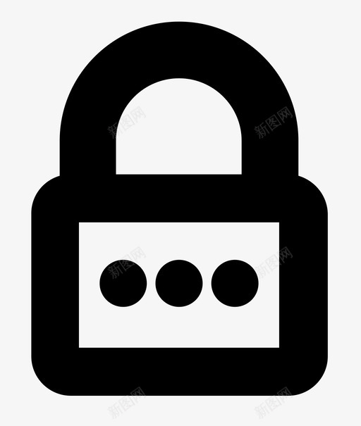 密码锁密码安全安全密码图标svg_新图网 https://ixintu.com 安全密码 密码安全 密码锁