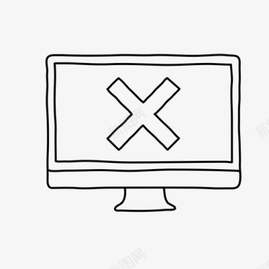 桌面x取消设备图标图标