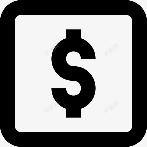 美元货币硬币美元硬币图标svg_新图网 https://ixintu.com 一套线要素图标 美元 美元硬币 货币 货币硬币