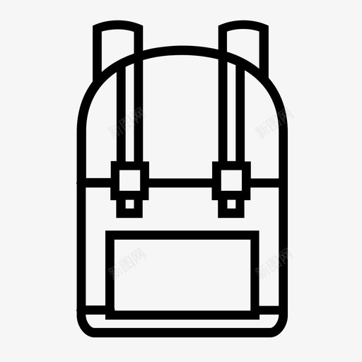 背包包衣服图标svg_新图网 https://ixintu.com 包 旅行 背包 衣服 衣柜 袋子