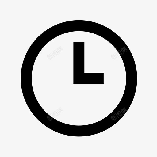 时间闹钟日期图标svg_新图网 https://ixintu.com 基本用户界面 日期 时间 秒表 闹钟