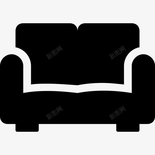 沙发家具座椅沙发图标svg_新图网 https://ixintu.com 家具 座椅沙发 沙发 网页和用户界面图标
