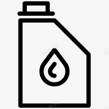 碳罐柴油燃油图标图标