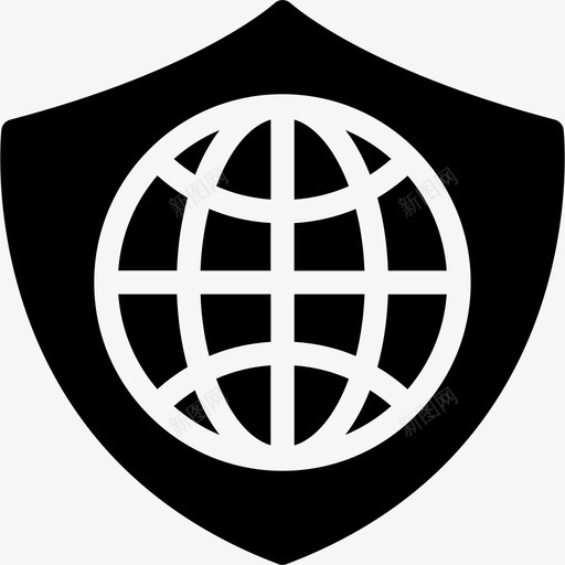 全球安全全球全球锁图标svg_新图网 https://ixintu.com 全球 全球安全 全球带锁 全球锁 网站设计开发标志符号