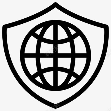 全球安全全球全球锁图标图标