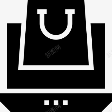 网络购物车购买电子商务图标图标