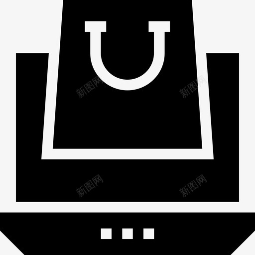 网络购物车购买电子商务图标svg_新图网 https://ixintu.com 在线 电子商务 网络购物车 网页设计开发字形 购买 购物袋
