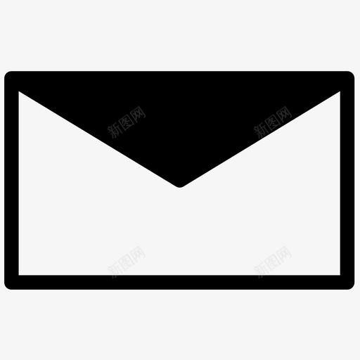 信件卡片通信图标svg_新图网 https://ixintu.com 信件 信息 办公室 卡片 发送 通信