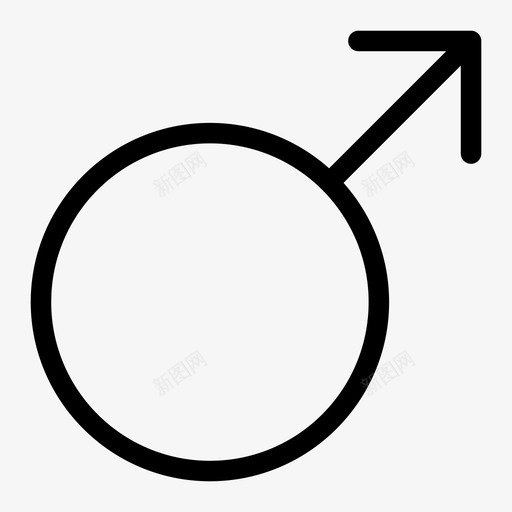 男性性别男性性别图标svg_新图网 https://ixintu.com 性别 男性 男性性别 男性符号