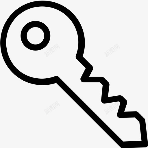 密钥访问锁定密钥图标svg_新图网 https://ixintu.com 密码 密钥 搜索引擎优化和营销 访问 锁定密钥