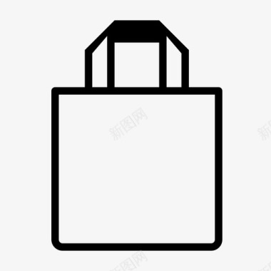 购物袋买卖图标图标