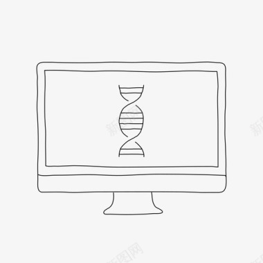 桌面dna设备遗传学图标图标