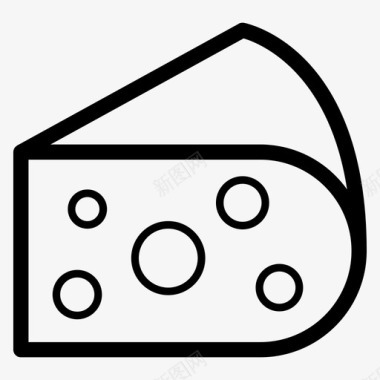 奶酪乳制品食用图标图标