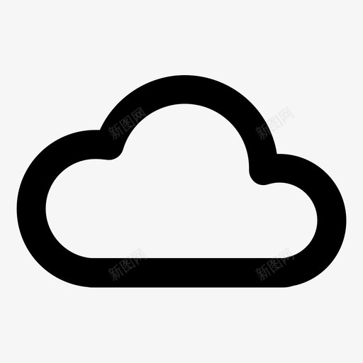 云气候数据图标svg_新图网 https://ixintu.com 云 天气 数据 气候 预报