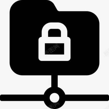 文件夹安全数据internet图标图标