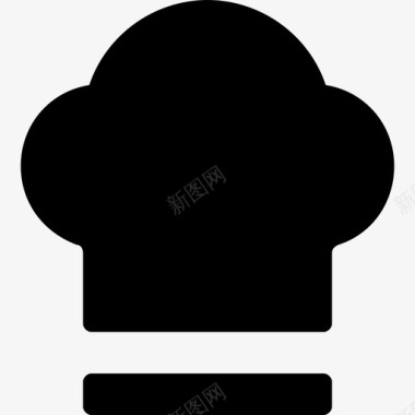 厨师帽厨师制服网络和用户界面图标图标