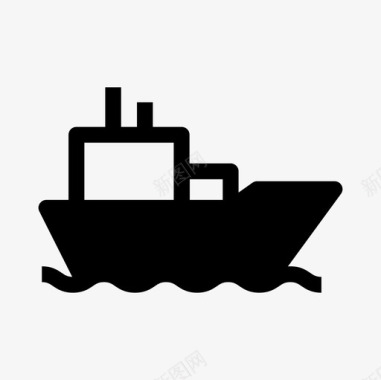 船巡航运输图标图标