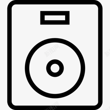 音频扬声器多媒体音乐图标图标