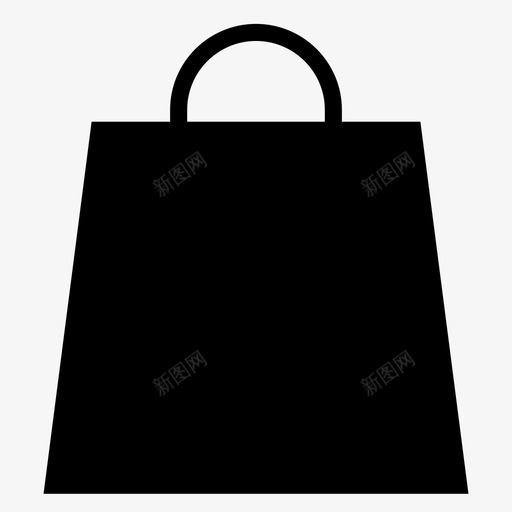 购物袋包装零售图标svg_新图网 https://ixintu.com 包装 电子商务 购物袋 销售 零售