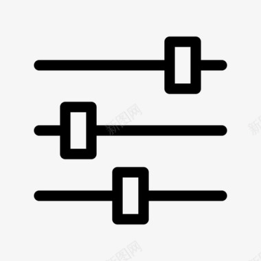 过滤器漏斗设置图标图标