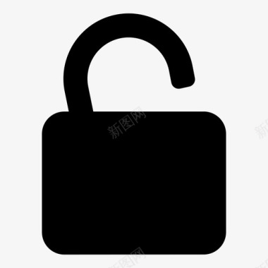 解锁访问密码图标图标