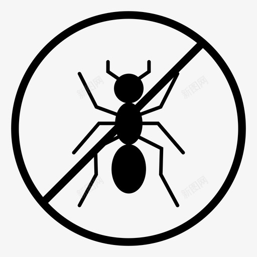 没有蚂蚁虫子杀虫剂图标svg_新图网 https://ixintu.com 抗虫剂 杀虫剂 没有蚂蚁 虫子