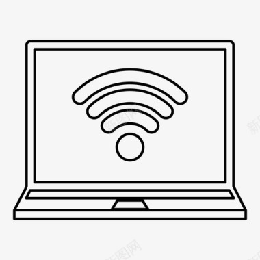 wifi电脑imac图标图标