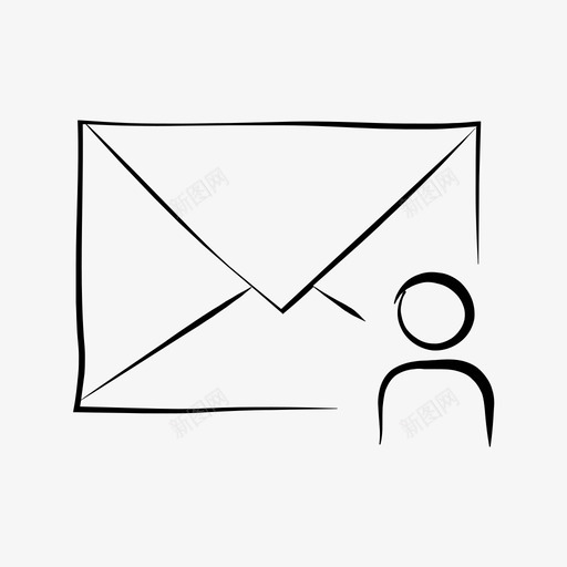 信封联系人簿联系人图标svg_新图网 https://ixintu.com 信封 信封手绘 手绘 电子邮件 联系人 联系人簿