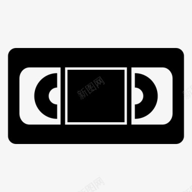 录像机电影磁带图标图标