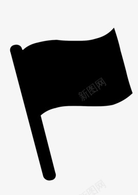 旗帜飞翔图标图标