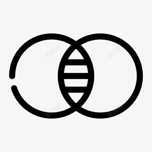 组合圆圈图标svg_新图网 https://ixintu.com 合并 图层 圆圈 组合 设计