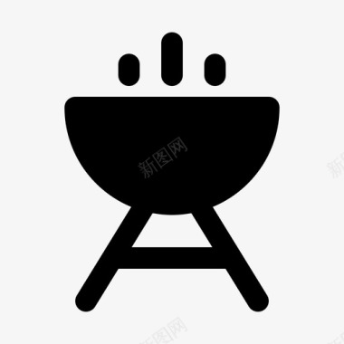 烧烤这是德国图标图标
